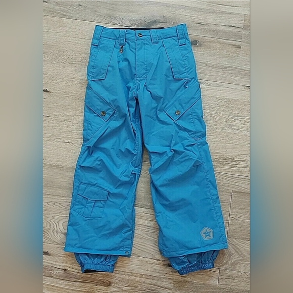 Sessions w/ RECCO Terrain Womens Light Blue Snowboard Ski Snow Pants XS - Picture 1 of 12